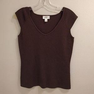 Luxurious 86% silk LOFT tank, never worn!